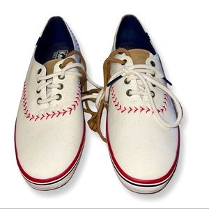 Keds Womens Champion Pennant Baseball Sneakers